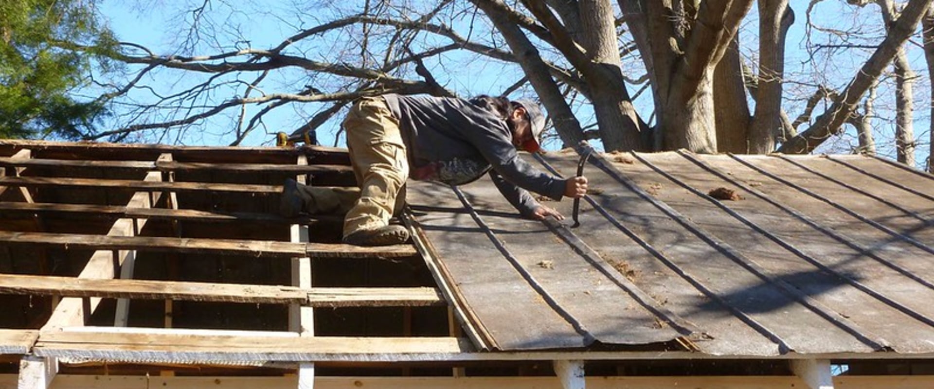 Short Sale Real Estate in Brewers Hill, Baltimore: Repairing A Damaged Roof After Purchase